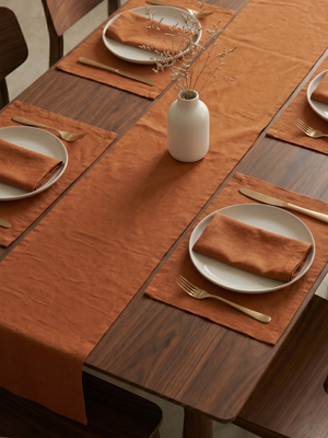 Cotto Organic Slub Cotton Table Linen Set