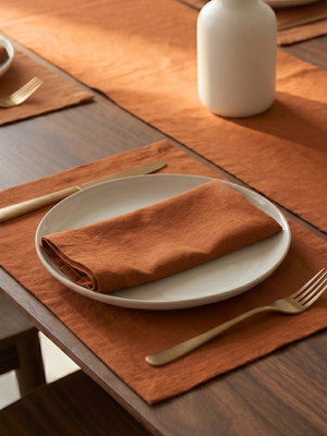 Cotto Organic Slub Cotton Table Linen Set