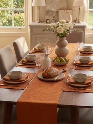 Cotto Organic Slub Cotton Table Linen Set
