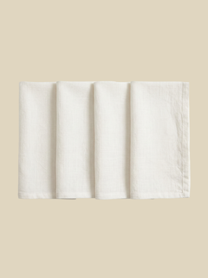 Ben Organic Slub Cotton Table Linen Set