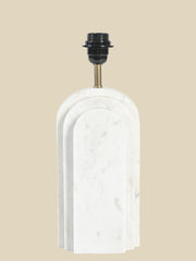 Arko Marble Geometric Lamp Base