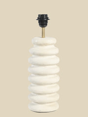 Sora Paper Mache Sculptural Lamp Base