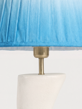 Saskia Silk Ombre Lampshade with Miru Paper Mache Base