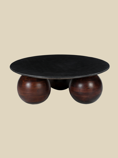 Soraya Black Marble Top Coffee Table