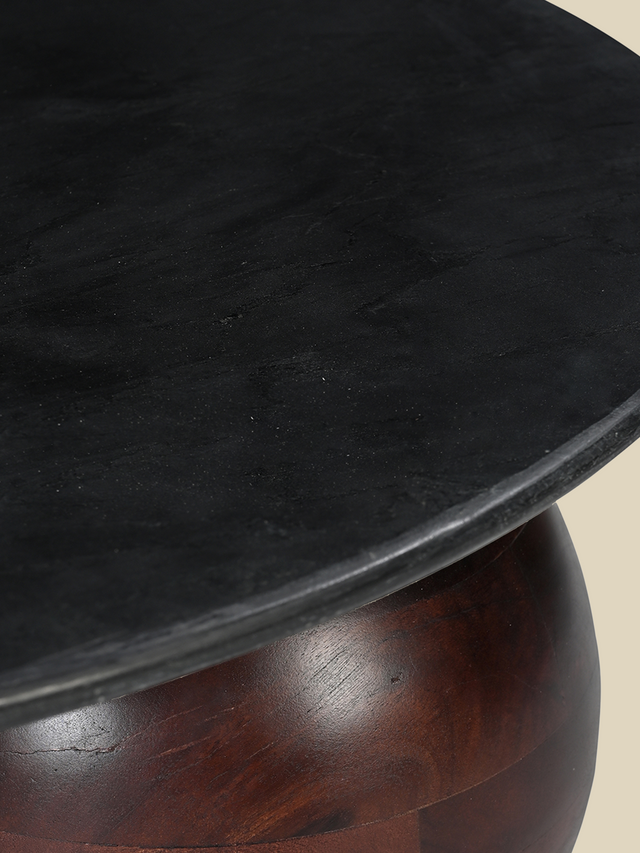Soraya Black Marble Top Coffee Table