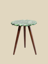 Ben Agate Side Table - Green