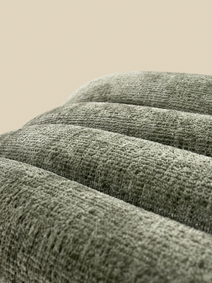 Khalia Green Storage Ottoman