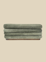 Khalia Green Storage Ottoman