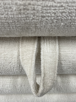 Khalia Ivory Storage Ottoman