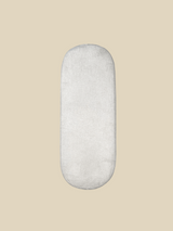 Khalia Ivory Storage Ottoman