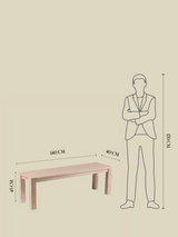 Charles Wooden Bench