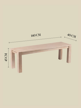 Charles Wooden Bench