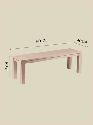 Charles Wooden Bench
