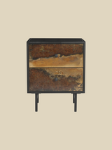 Astra Two Drawer Bedside Table