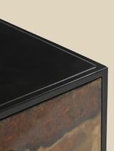 Astra Two Drawer Bedside Table