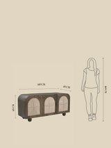 Ayra Three Door Sideboard