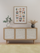 Kael Three Door Cabinet - Natural
