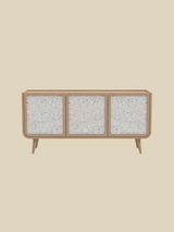 Kael Three Door Sideboard - Light Wood