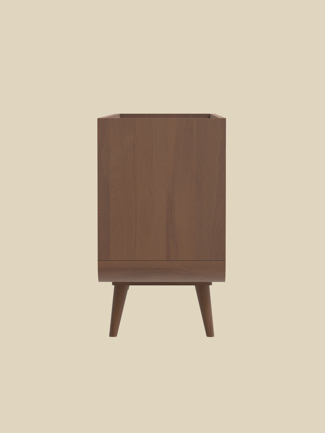Kael Three Door Cabinet - Walnut