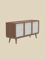 Kael Three Door Sideboard - Walnut