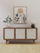 Kael Three Door Cabinet - Walnut