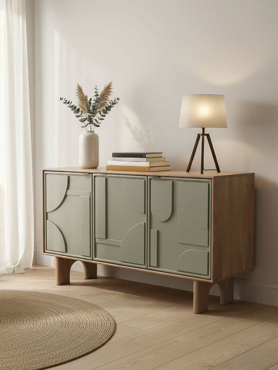 Verde Three Door Sideboard