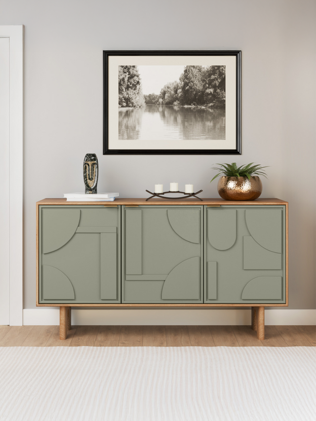 Verde Three Door Cabinet