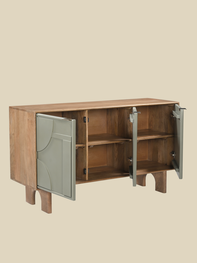 Verde Three Door Cabinet
