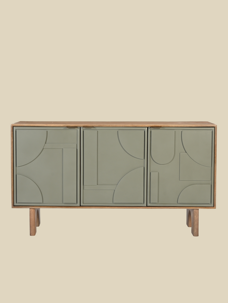Verde Three Door Cabinet