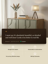 Verde Three Door Sideboard