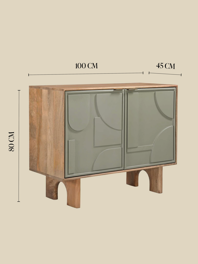 Verde Two Door Cabinet