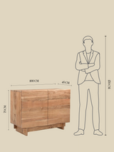 Alder Two Door Cabinet