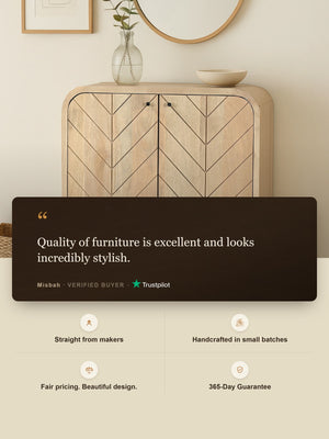 Cayman Two Door Wooden Cabinet