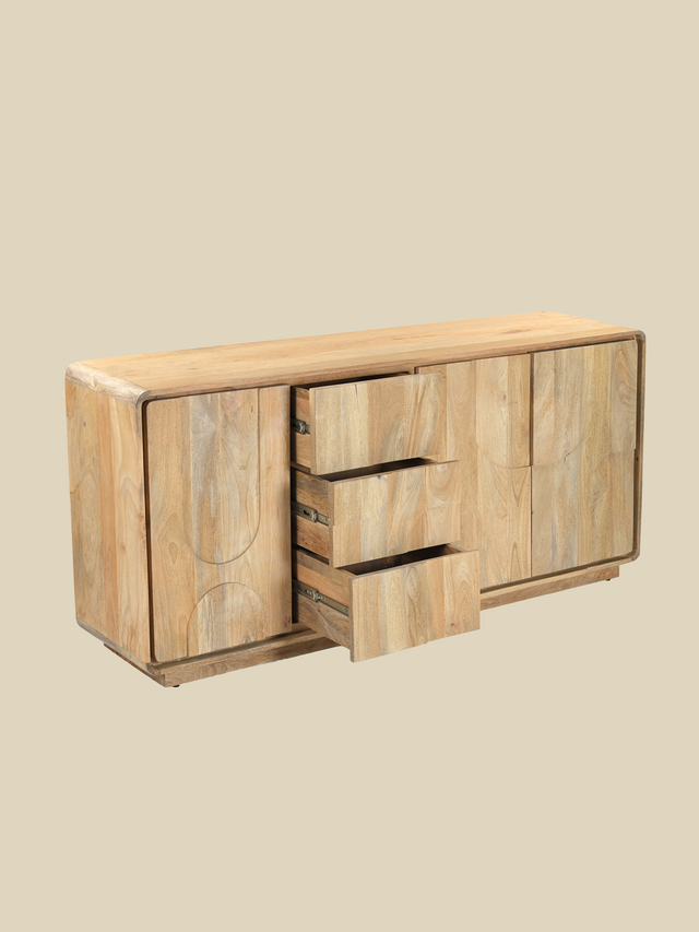 Aura Three Door Cabinet