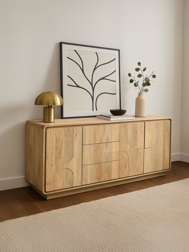 Aura Three Door Cabinet