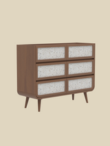 Kael Six Drawer Chest - Walnut