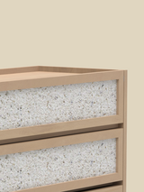 Kael Three Drawer Chest - Natural