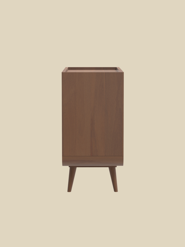 Kael Three Drawer Chest - Walnut
