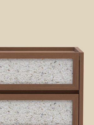 Kael Three Drawer Chest - Walnut