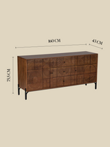 Bastian Three Door Sideboard