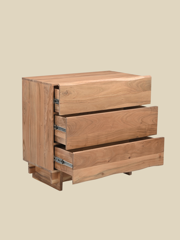 Alder Three Drawer Chest