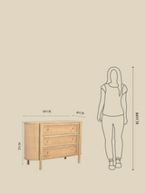 Soren Three Drawer Chest