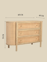 Soren Three Drawer Chest