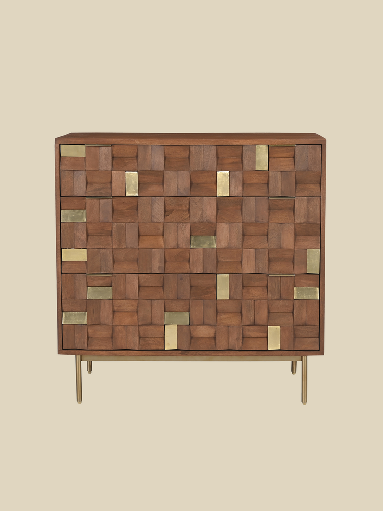 Caspian Three Drawer Chest