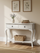 Rustic Haven Console Table - White