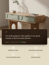 Verde Two Drawer Console