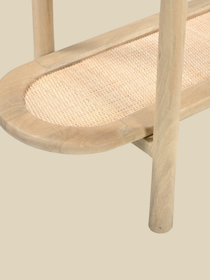 Elora Rattan Console Table