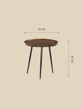 Lindset Mango Wood Side Table