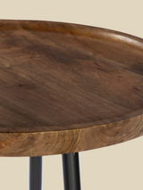 Lindset Mango Wood Side Table