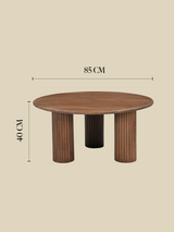 Eldric Fluted Coffee Table